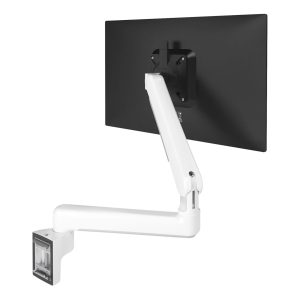 braço de monitor hidráulico com 2 extensões para calha